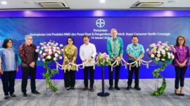 Peresmian Pengembangan Fasilitas Manufaktur dan Riset Bayer Indonesia di Depok, Rabu (14/1) | Dok. Kementerian Kesehatan
