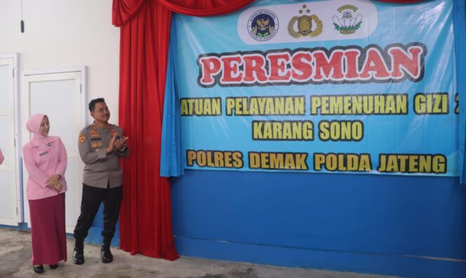 
					Kapolres Demak Resmikan Dapur SPPG 2 di Mranggen, Siap Dukung Program Makan Bergizi Gratis