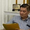 Anggota DPRD Komisi C Fraksi PSI Kota Semarang, Irwan Leokita saat persiapan datang ke Rakernas PSI di Makasar | foto: Reza