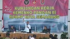Menko Pangan Zulkifli Hasan Apresiasi KKMP Sampangan di Semarang, Jumat (30/1) | foto: Humas Pemkot