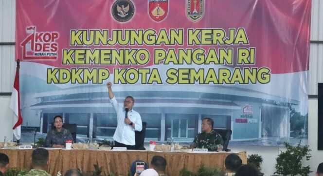 
					Menko Pangan Zulkifli Hasan Apresiasi KKMP Sampangan di Semarang, Jumat (30/1) | foto: Humas Pemkot