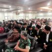 Sejumlah santri bersama orang tua wali murid mengikuti pembukaan FASI IX di Unwahas. (Foto: Tim Kabarjateng.id)