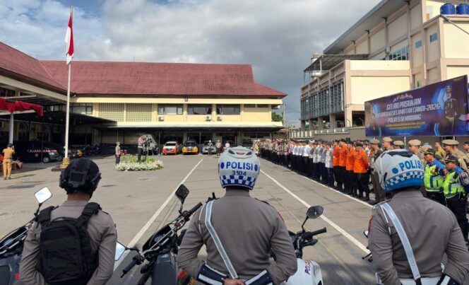 
					Operasi Keselamatan Candi 2026 Resmi Dimulai, Polres Semarang Fokus Wujudkan Lalu Lintas Aman Jelang Idul Fitri
