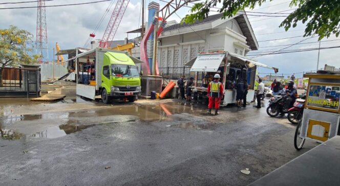 
					Pintu masuk kawasan rumah pompa Tenggang dan Sringin | dok Humas Pemkot