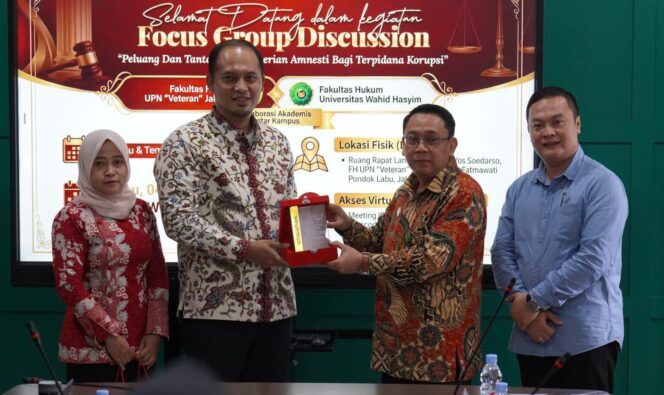 
					FH Unwahas dan FH UPN Veteran Jakarta Jalin Kerja Sama Akademik, Diskusikan Wacana Amnesti Terpidana Korupsi