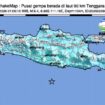 Peta Gempa Bumi BMKG hari ini | sumber: BMKG.