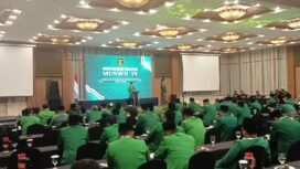 Muswil IX PPP Jateng di Hotel Patra Jasa Semarang, Sabtu 7 Februari 2026. (Foto: Mualim)