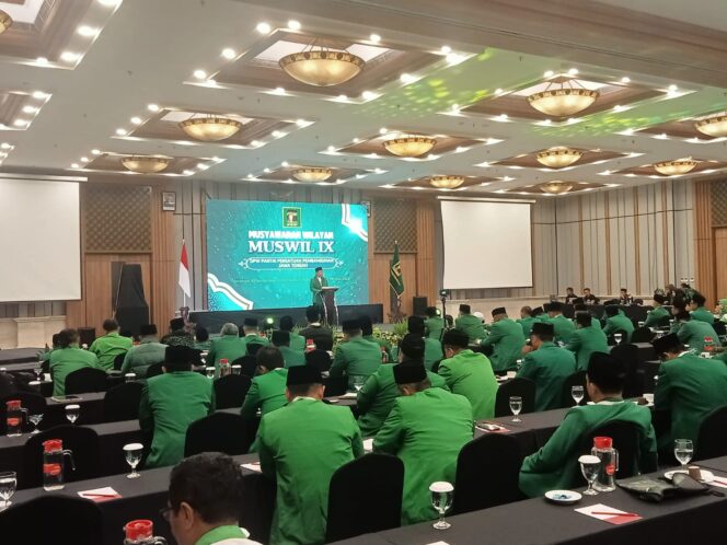 
					Muswil IX PPP Jateng di Hotel Patra Jasa Semarang, Sabtu 7 Februari 2026. (Foto: Mualim)