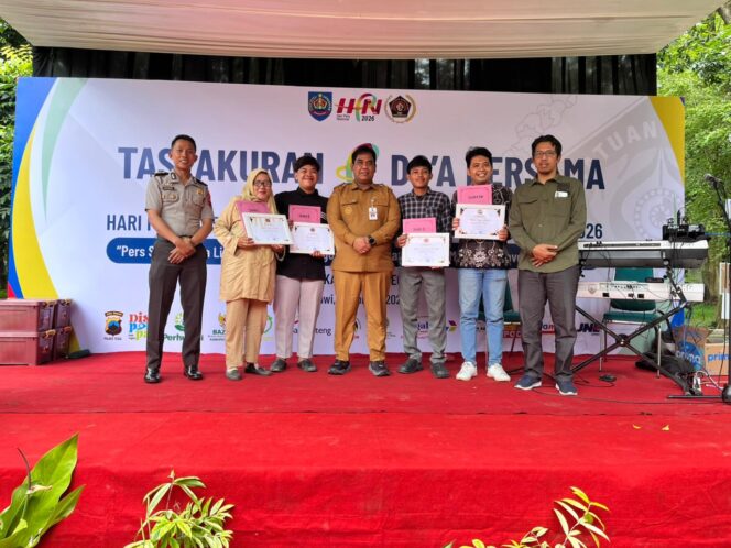 
					Hari Pers dan HUT PWI Kabupaten Tegal, Kapolres Tekankan Sinergitas Polri dan Pers