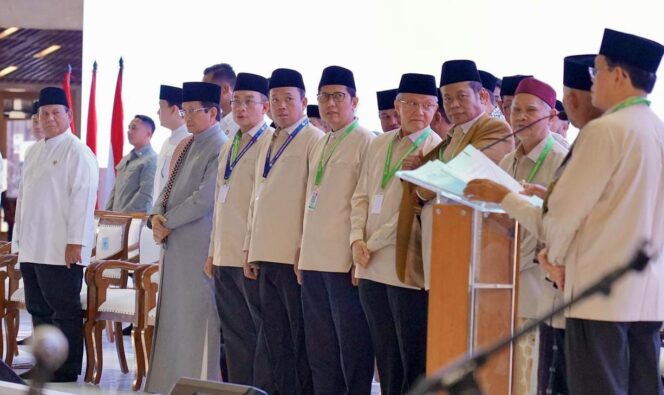 
					Nusron Wahid Dikukuhkan Pimpin Bidang Penanggulangan Bencana MUI, Soroti Solidaritas dan Perlindungan Masyarakat