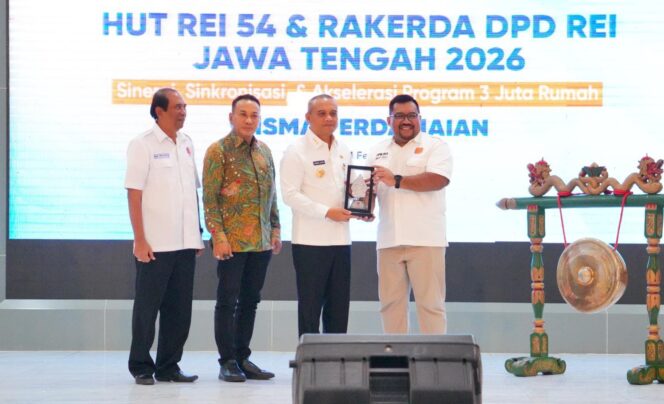 
					Kolaborasi Program 3 Juta Rumah, Kakanwil BPN Jateng Hadiri Rakerda REI 2026 di Wisma Perdamaian