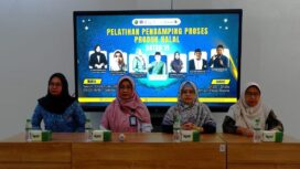 Pemateri dalam pelatihan Pendamping Proses Produk Halal (P3H) Unwahas | dok siaran pers Unwahas.