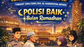 Pamflet atau brosur dari Polres Jepara | dok Polres Jepara.