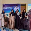 Peserta PKM memperkenalkan produk UMKM dari MBA MAYA | dok Unwahas.