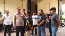 Pelaku Pembunuhan Mutilasi di Brebes Berhasil diringkus Tim Resmob Brebes di Majalengka, Selasa (17/04). (Foto: Humas Polres Brebes) 