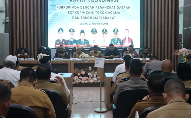 
					Forkopimda Tegaskan Komitmen Jogo Demak Ramadhan 1447 H, Perang Lawan Penyakit Masyarakat