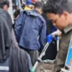 Suasana kegiatan NGASIH di depan kampus 1& 2. (Dok. Media hw ums)