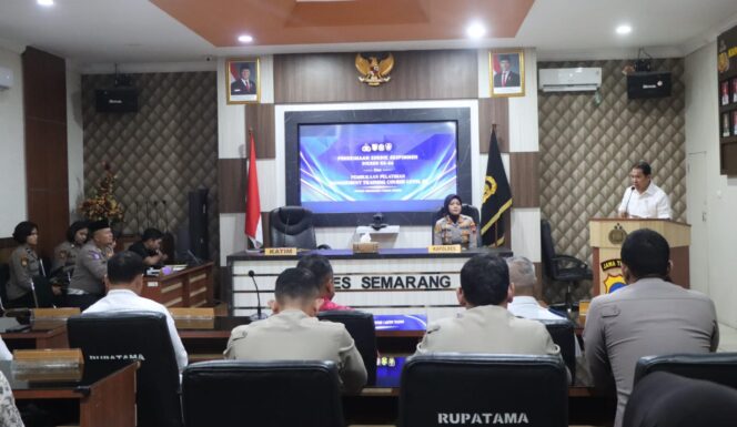 
					Serdik Sespimmen Polri Angkatan 66 Gelar FGD dan Studi Lingkungan di Polres Semarang