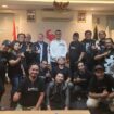 13 DPC dan sejumlah pengurus DPD PSI Kota Semarang bersama Wakil Ketua Umum DPP PSI Bro Ron dan Kokok sekaligus utusan khusus ketua umum PSI, Kaesang Pangarep | dok istimewa.