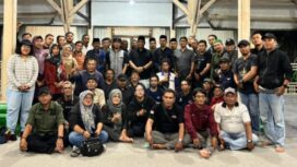 Wakil Bupati Tegal, Akhmad Kholid beserta Wartawan Kabupaten Tegal, Jumat (20/02). (Foto: Istimewa)