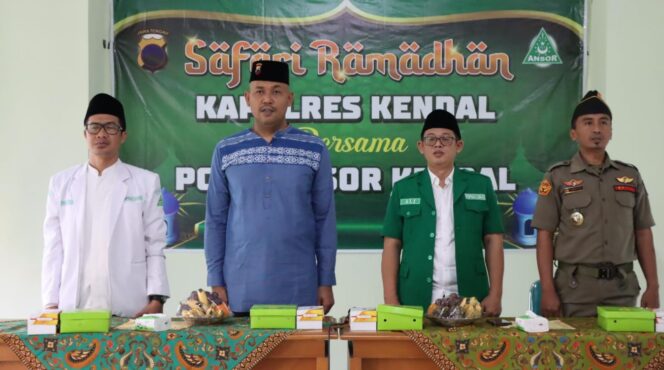 
					Kapolres Kendal Safari Ramadan Bersama GP Ansor, Perkuat Sinergi Jaga Kondusivitas