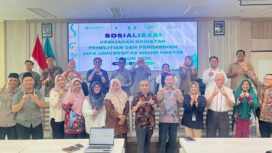 Para peserta kegiatan LPPM Unwahas, Selasa (3/3) | Dok Unwahas.