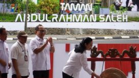 Peresmian Taman Abdulrahman Saleh, pada Rabu, 7 Januari 2026 | dok Disperkim Kota Semarang.