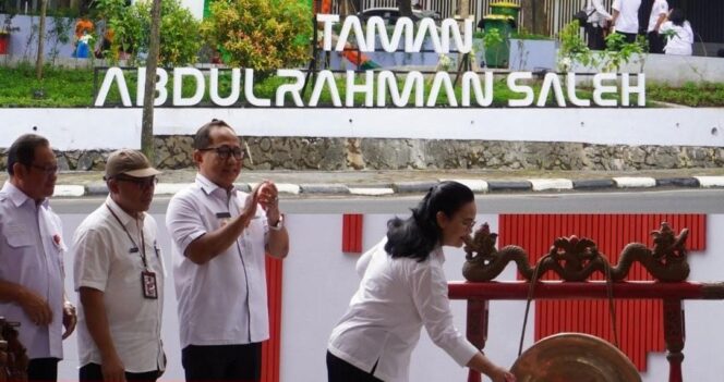 
					Peresmian Taman Abdulrahman Saleh, pada Rabu, 7 Januari 2026 | dok Disperkim Kota Semarang.