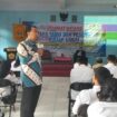 Dr. R Danang Agung Nugroho melakukan sesi tanya jawab dengan mahasiswa dalam kuliah umum di Stikom Semarang, Sabtu 7 Maret 2026. (Foto: Mualim)