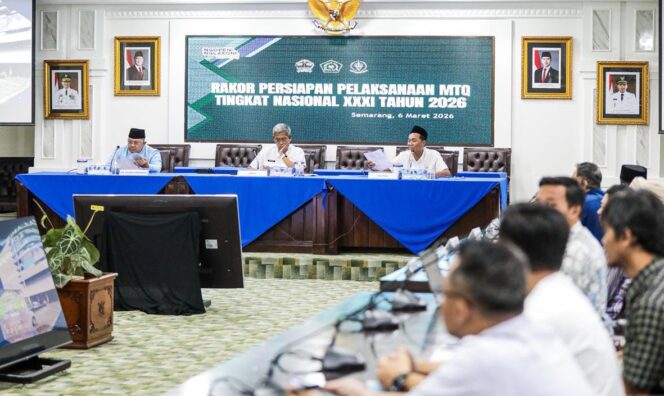 
					Jateng Matangkan Persiapan MTQ Nasional 2026, Sekda Tekankan Pelayanan Terbaik