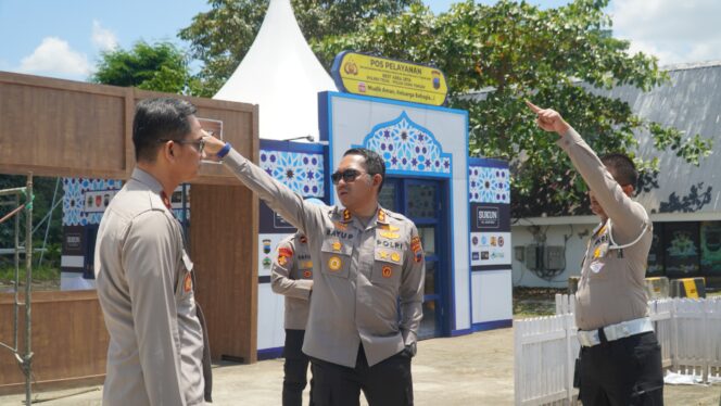 
					Kapolres Tegal Cek Kesiapan Pos Pengamanan Ops Ketupat Candi 2026