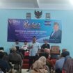 Sugi Hartono saat menyampaikan sejumlah program kepada warga dalam agenda reses di Stikom Semarang, Jumat 13 Maret 2026. (Foto: Mualim)