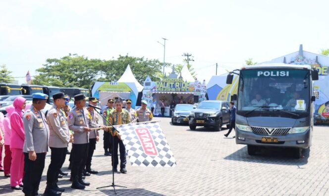 
					Valet Ride Mudik Gratis di Brebes, Polda Jateng Fasilitasi Pemudik Motor Menuju Semarang