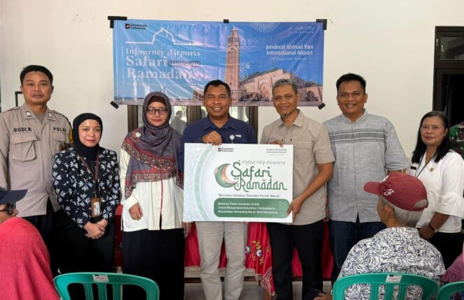 
					Bandara Ahmad Yani Semarang Salurkan 1.000 Paket Sembako di Bulan Ramadan