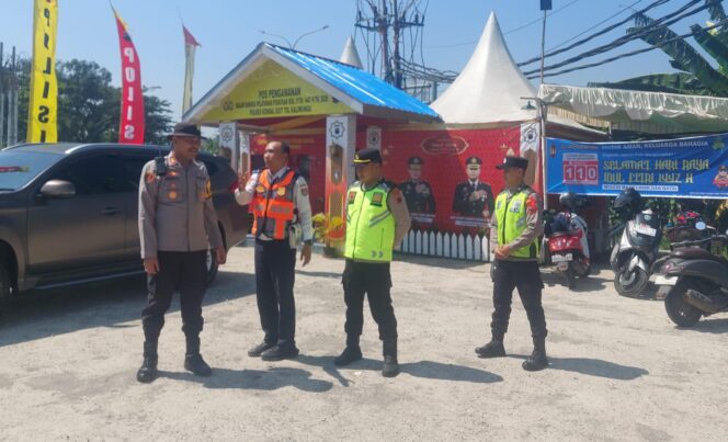 
					Kapolres Kendal Tinjau Pos Pengamanan, Pastikan Mudik Lancar