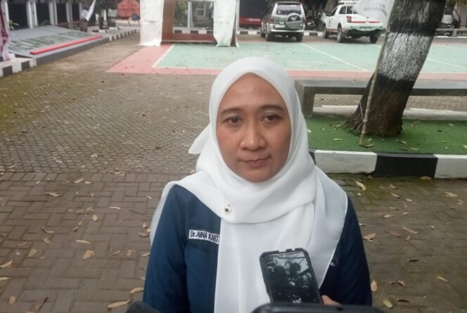 
					Kepala Markas PMI Kota Semarang, dr. Anna Kartika Yuli Astuti, M.Biomed. (Foto: Mualim)