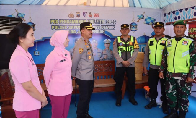 
					Kapolres Demak Cek Langsung Pospam, Pastikan Pengamanan Lebaran Siap