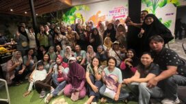 Foto bareng anggota RDG usai kegiatan buka puasa bersama di Wizzmie Pamularsih. (Foto: dok RDG)