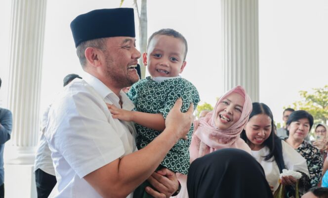 
					Gubernur Ahmad Luthfi Rayakan Idulfitri Bersama Anak Panti dan Difabel
