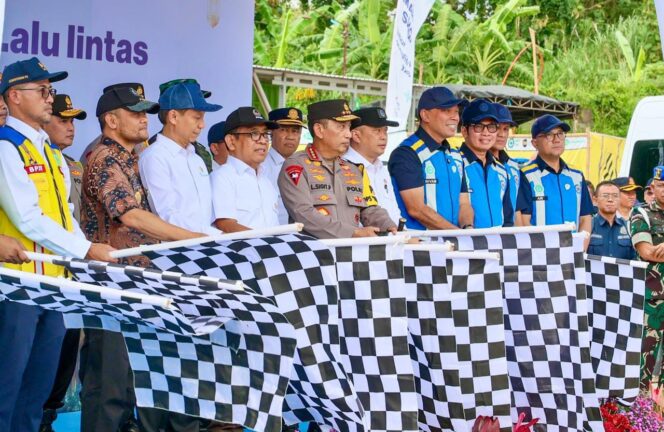 
					Puncak Arus Balik Lebaran 2026, One Way Nasional Kalikangkung–Cikatama Mulai Berlaku