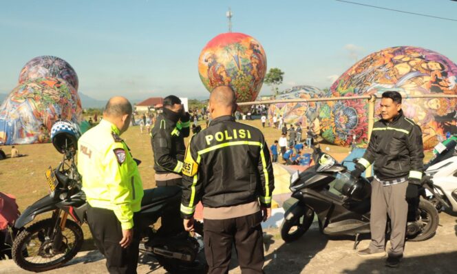
					Polres Wonosobo Perketat KRYD, Jalur Dieng dan Festival Balon Tetap Aman Saat Arus Balik Lebaran