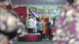 Wali Kota Semarang, Agustina Wilujeng saat hadir dalam peresmian Posko Mudik Banser | dok Humas Pemkot.