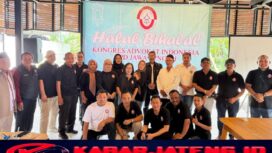 DPD dan DPC KAI Se-Jateng Selatan foto bersama dalam kegiatan Gelar Halalbihalal dan Rakor