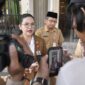 Wali Kota Agustina Wilujeng memberikan keterangan kepada awak media di Semarang | dok humas pemkot.