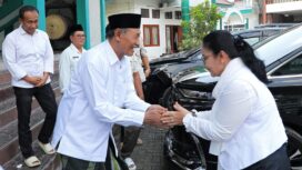 Wali Kota Semarang, Agustina Wilujeng bersilaturahmi ke para ulama | dok humas pemkot.