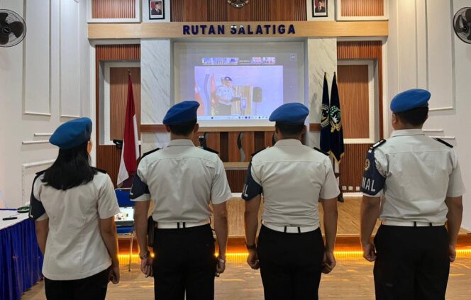 
					Rutan Salatiga Kukuhkan SatOps Patnal, Perkuat Pengawasan dan Integritas Petugas