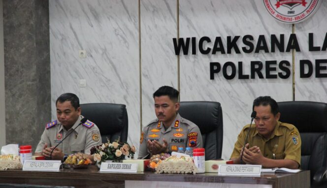 
					Rakor Ketahanan Pangan di Demak, Polres Dorong Optimalisasi Lahan dan Serapan Hasil Panen