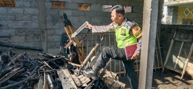 
					Polisi dan Warga Gerak Cepat, Kebakaran Kandang Sapi di Ngargosari Berhasil Dikendalikan