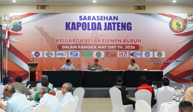 
					Kapolda Jateng Tegaskan Perlindungan Buruh, Desk Ketenagakerjaan Jadi Solusi dan Ruang Konsultasi