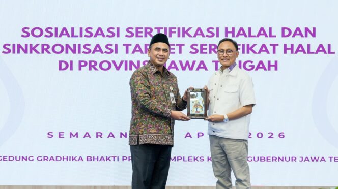 
					Halal Jadi Tren Gaya Hidup Sehat, Pemprov Jateng Genjot 576 Ribu Sertifikat Produk